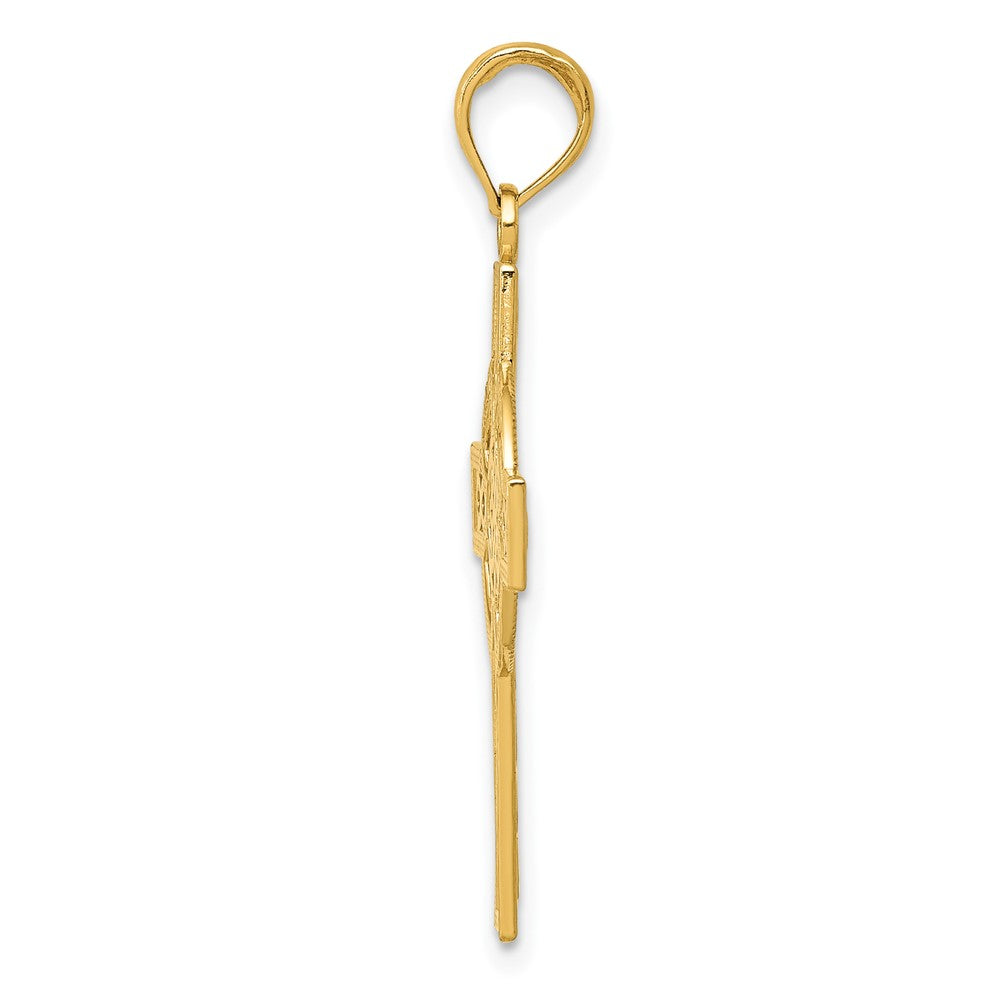 Gold Celtic Cross Pendant
