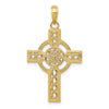 Gold Celtic Cross Pendant