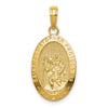 Gold St. Christopher Pendants