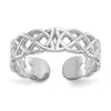 Gold Polished Celtic Toe Ring