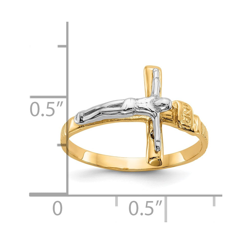 Gold Polished Religious Rings