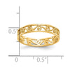 Gold Polished Classic Rings