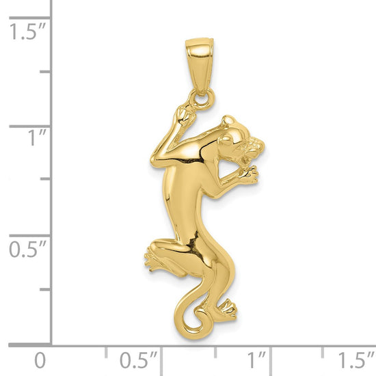 Gold Polished Jungle Animal Pendants