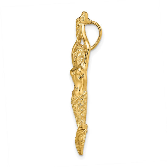 Gold Mermaid Chain Slide