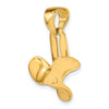 Gold Polished Propeller Pendant
