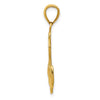 Gold Polished Anchor Pendants