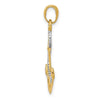 Gold Polished Anchor Pendants