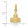 Gold Polished Capitol Building Pendant