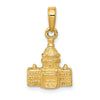 10k 3-D Washington D.C. Capital Building Pendant