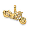Gold Polished Travel Pendants