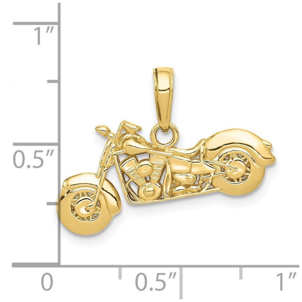 Gold Polished Travel Pendants