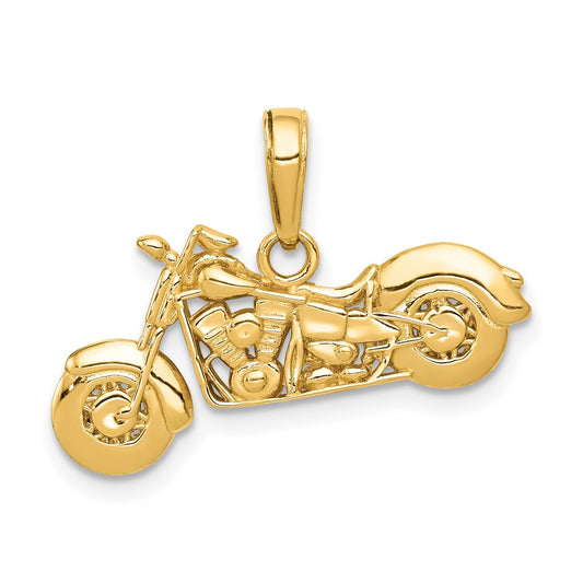 Gold Polished Travel Pendants