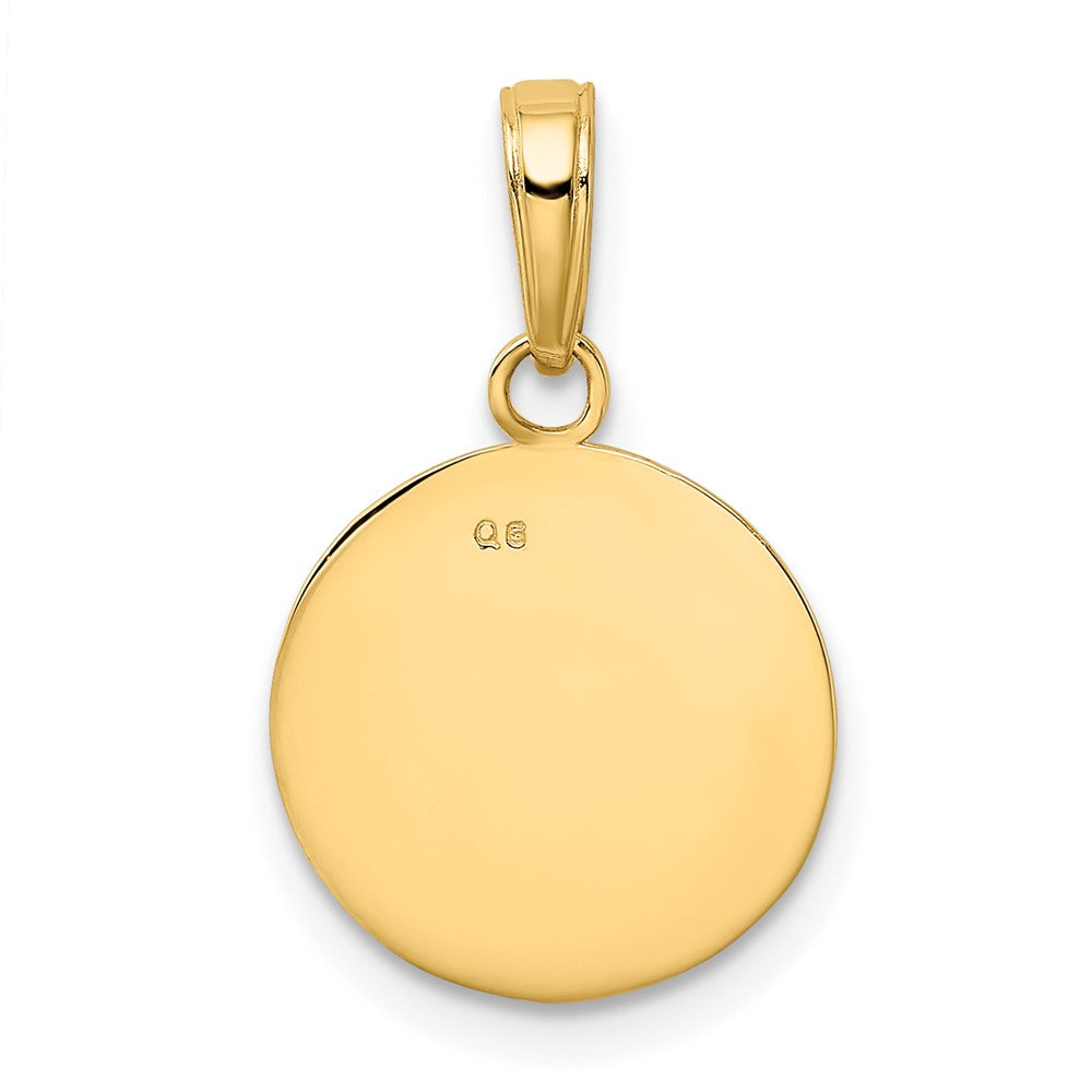 Gold Polished Sports Pendants