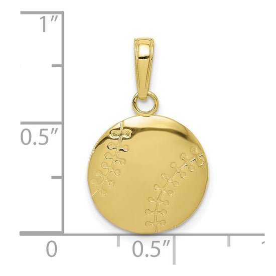 Gold Polished Sports Pendants