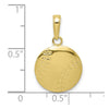 Gold Polished Sports Pendants