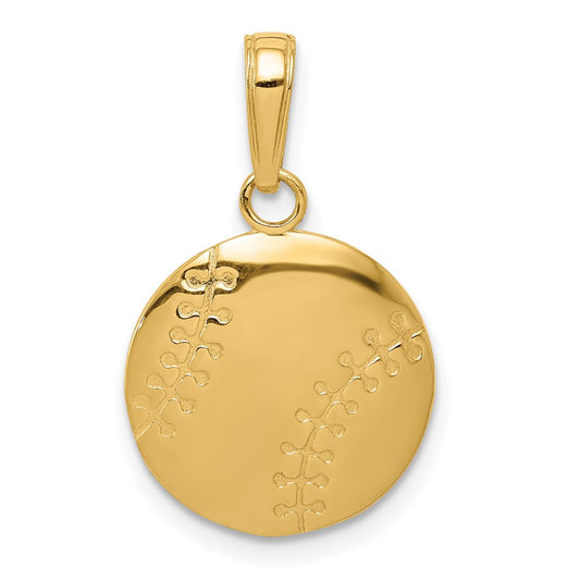 Gold Polished Sports Pendants
