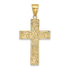 Gold Latin Cross Pendant