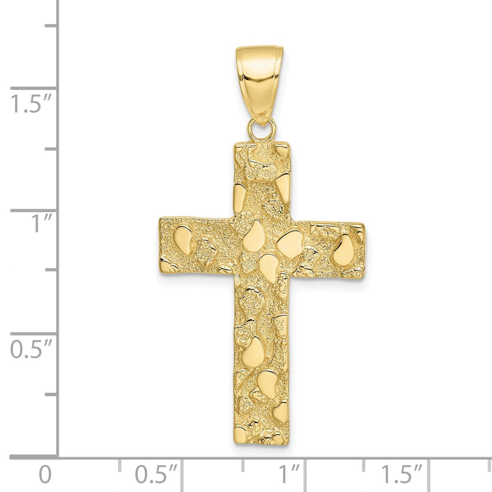 Gold Latin Cross Pendant