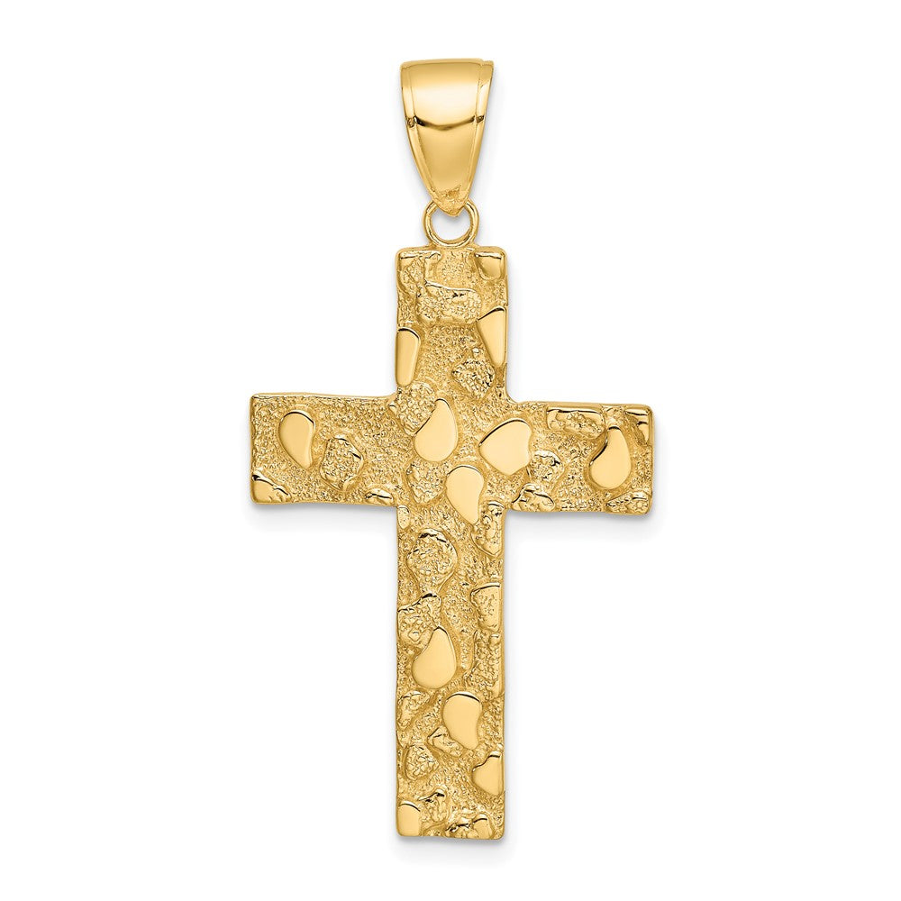 Gold Latin Cross Pendant