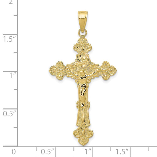 Gold INRI Crucifix Pendants