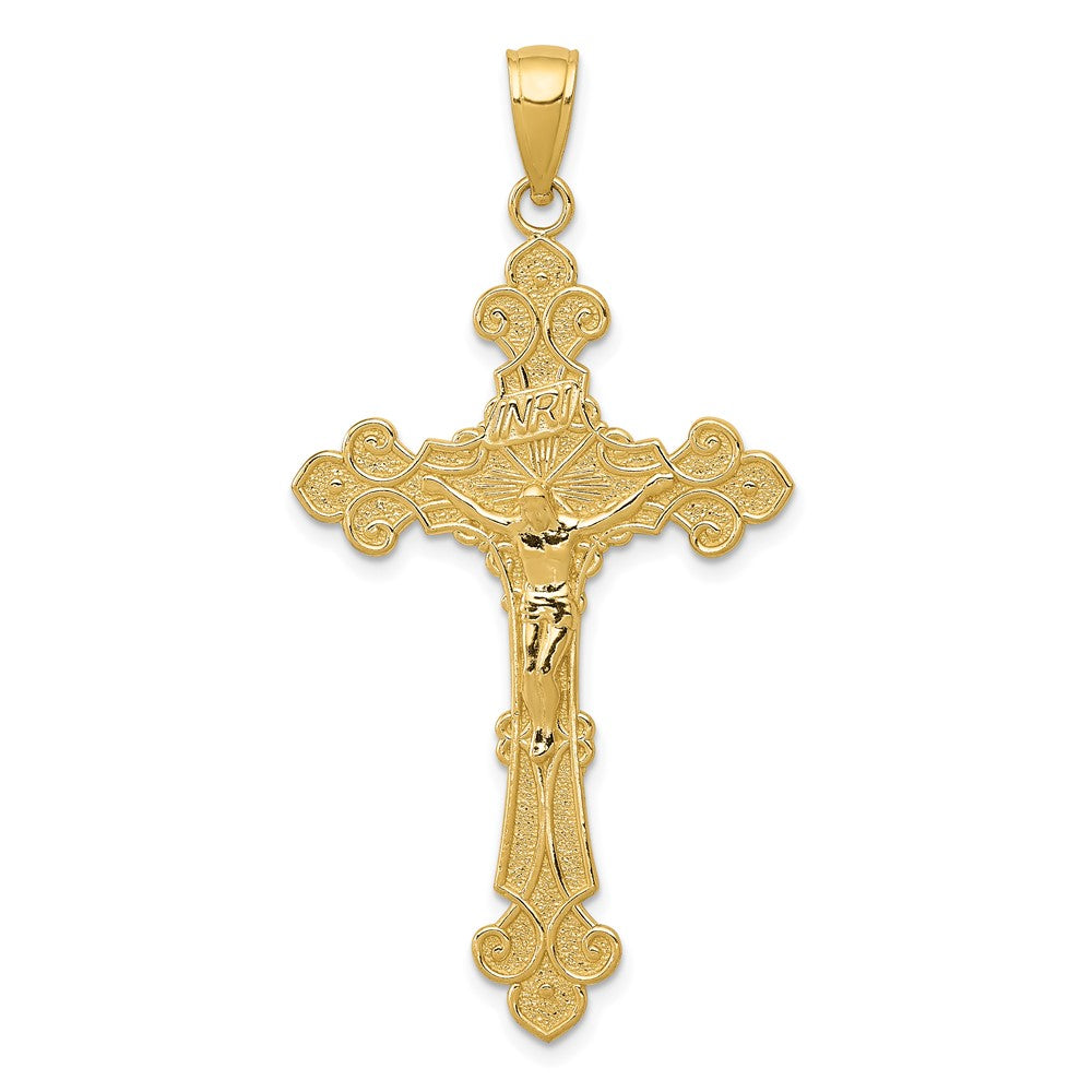 Gold INRI Crucifix Pendants