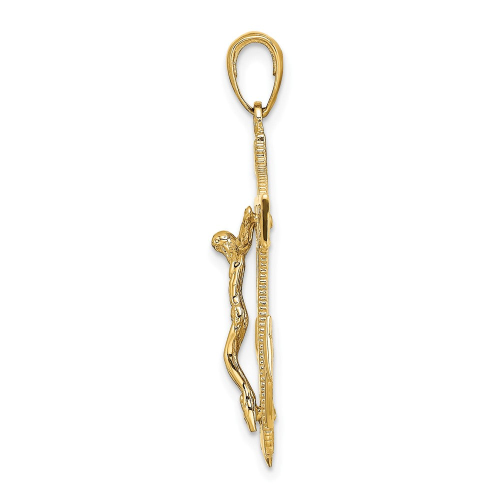 Gold Mariner Crucifix Pendants