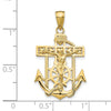 Gold Mariner Crucifix Pendants