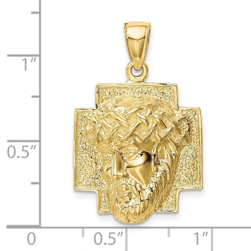 Gold Face of Jesus Pendants