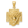 Gold Face of Jesus Pendants