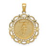 Gold Meraculous Medal Pendants