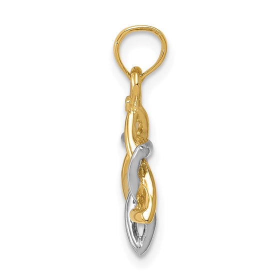 Gold Star of David Pendants