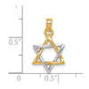 Gold Star of David Pendants
