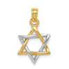 Gold Star of David Pendants