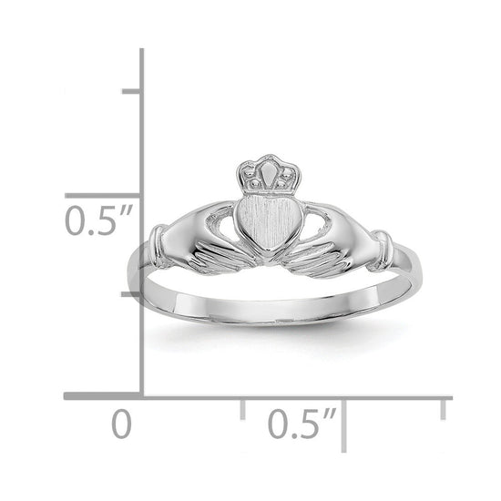 Gold Polished Claddagh Rings