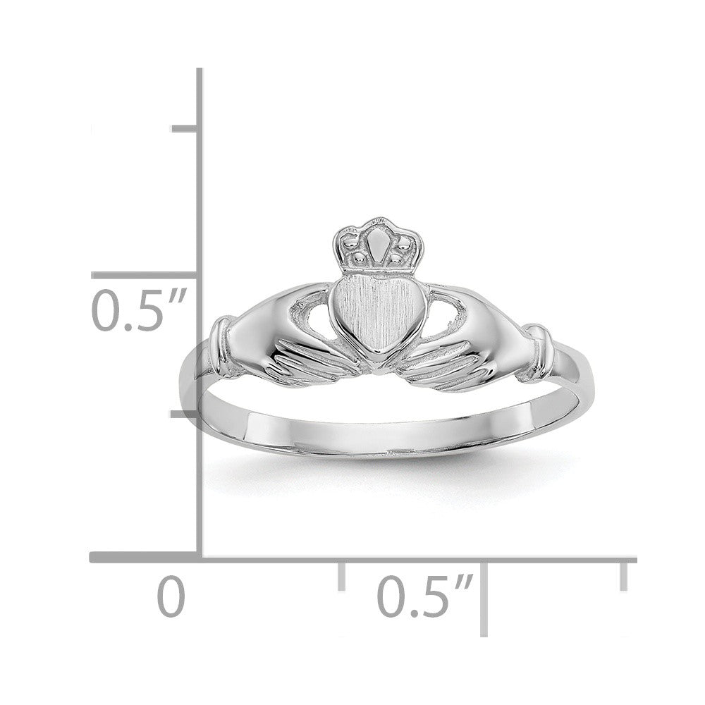Gold Polished Claddagh Rings