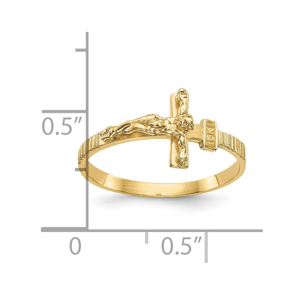 Gold Polished Religious Rings