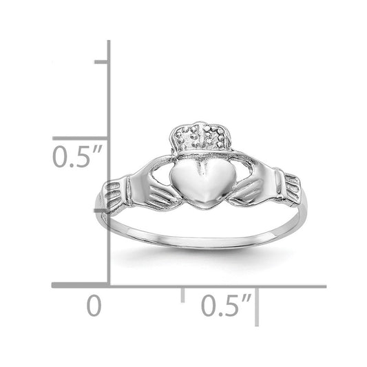 Gold Polished Claddagh Rings