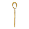 10k Saint Anthony Small Round Medal Pendant