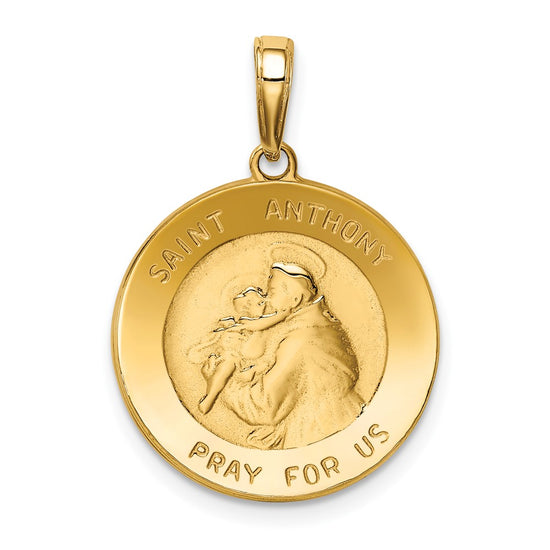 Gold St. Anthony Pendants