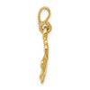 Gold Polished Clover Pendants