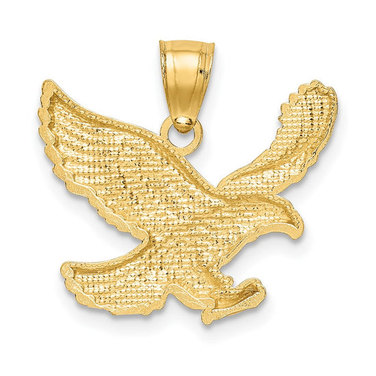 Gold Polished Eagle Pendants