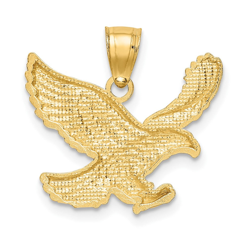 Gold Polished Eagle Pendants
