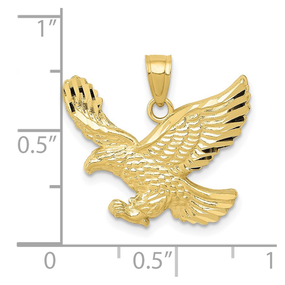 Gold Polished Eagle Pendants