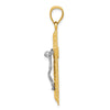Gold Crucifix Pendant