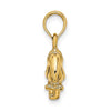 Gold Polished Bird Pendants