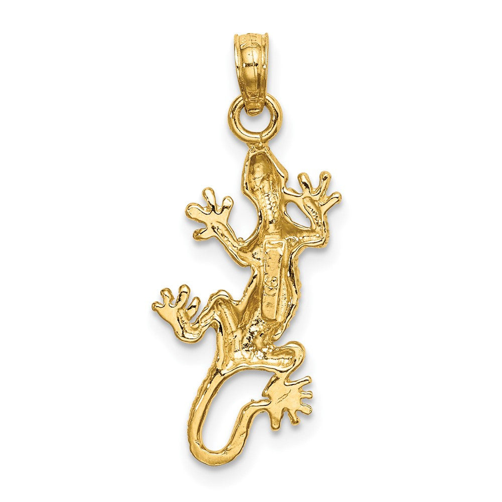 Gold Polished Reptile Pendants