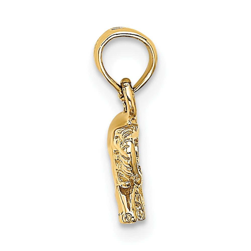 Gold Polished Jungle Animal Pendants