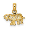 Gold Polished Jungle Animal Pendants