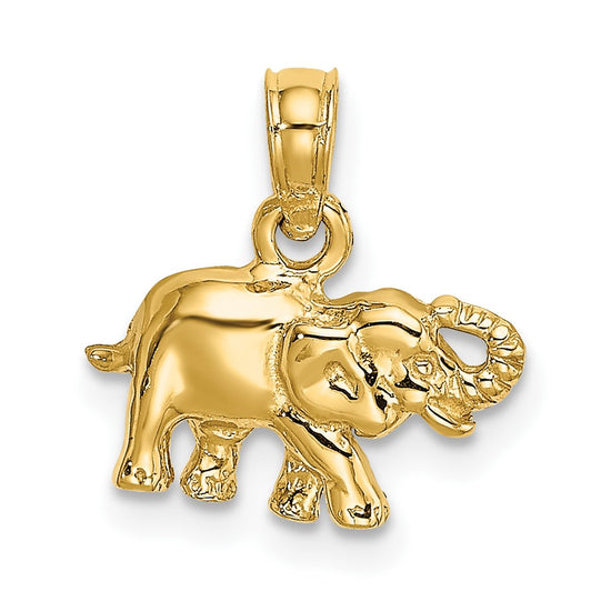 Gold Polished Jungle Animal Pendants