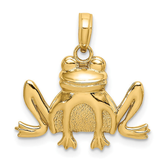 Gold Polished Reptile Pendants